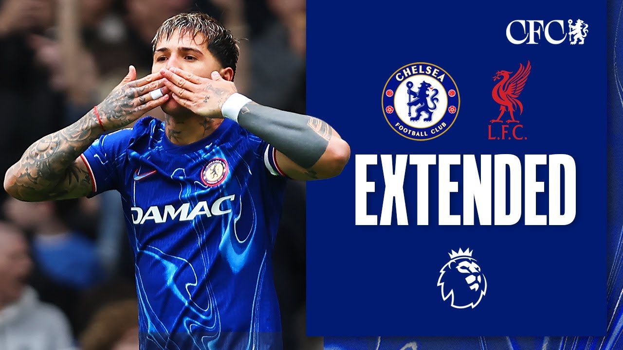Chelsea 3-1 Liverpool | HIGHLIGHTS – Extended | Premier League 2024/25