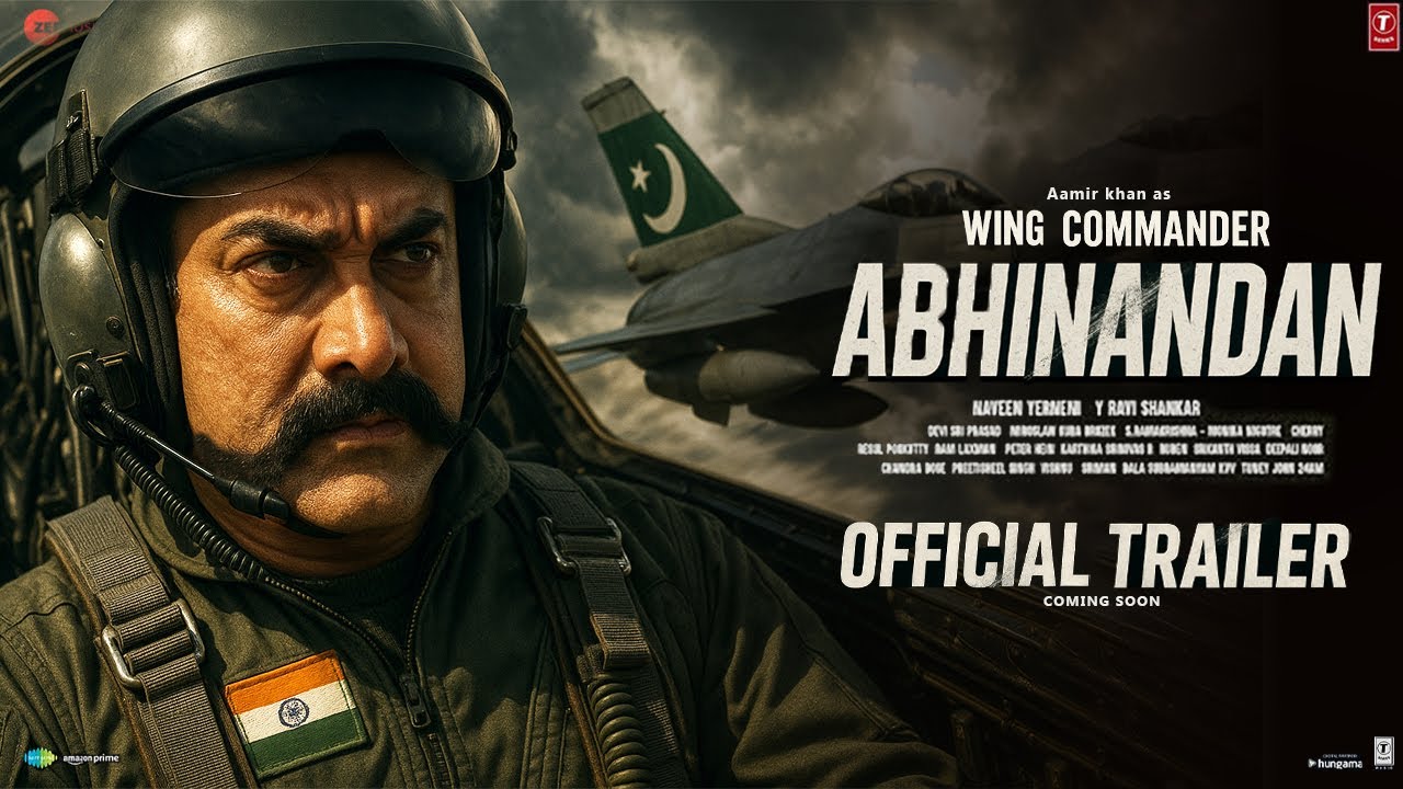 ABHINANDAN – Official Trailer | Aamir Khan | Abhinandan Varthaman | India Vs Pakistan War | 2025