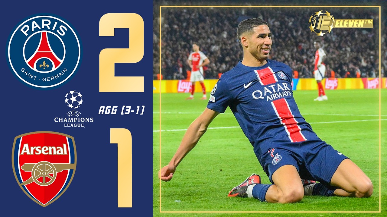 PSG Vs Arsenal 2-1 All Goals u0026 Extended HIGHLIGHTS | UEFA Champions League 2025