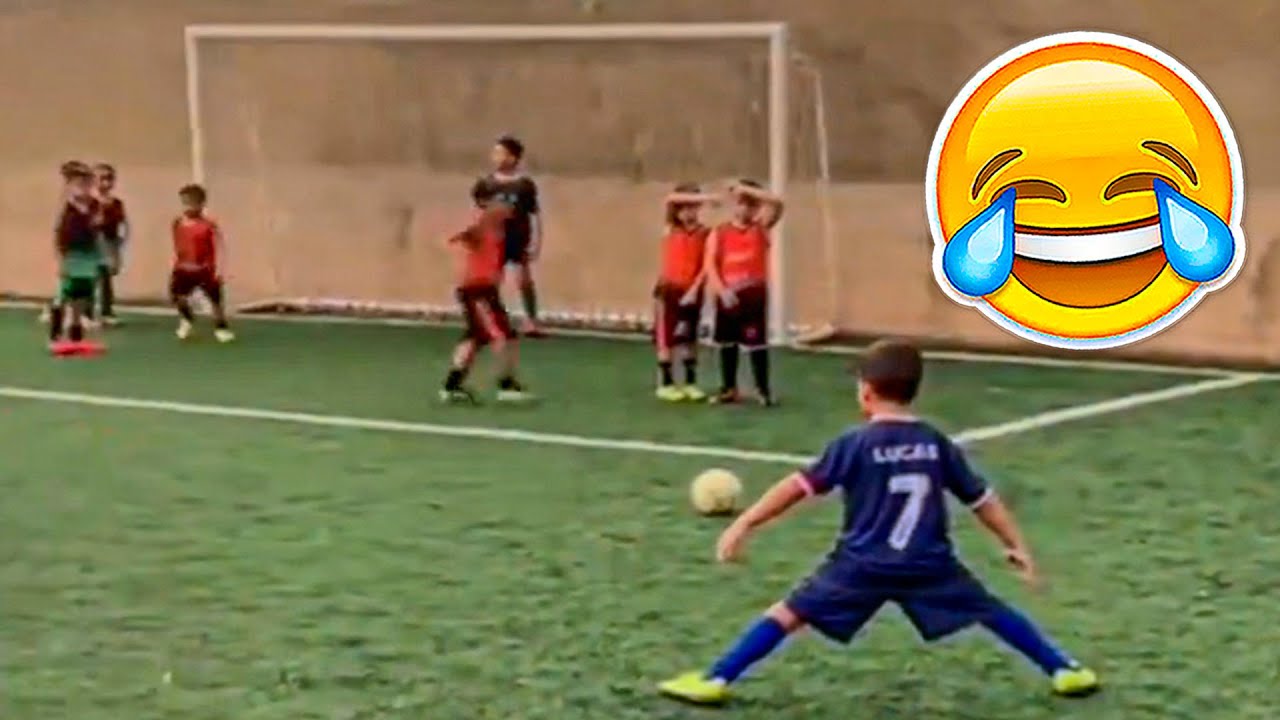 KIDS PLAYING FOOTBALL 😂 BEST VIDEOS OF 2024 😂 FAILS, CRAZY SKILLS u0026 MORE