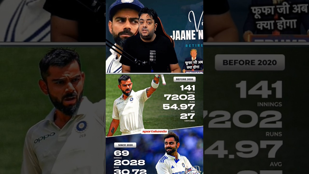 Virat Kohli Vs Retirement Rumours! 🥺 Fans Say – STAY! #viratkohli #teamindia #shorts #test #rcb