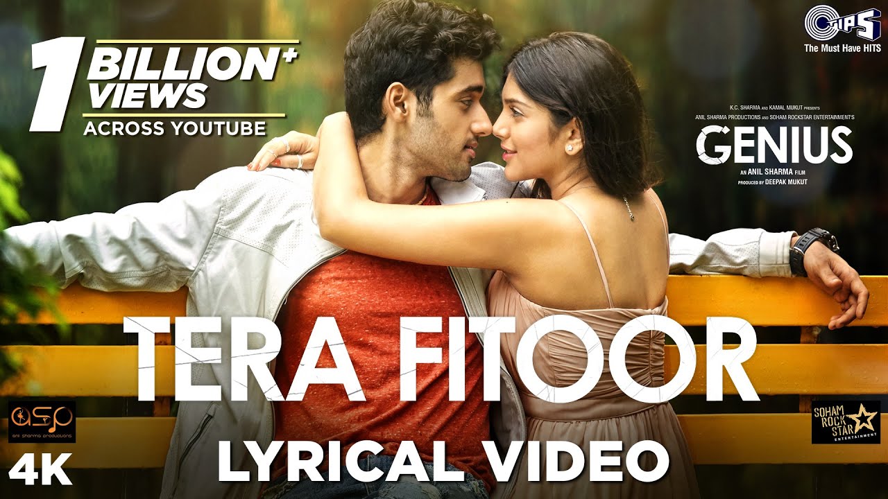 Tera Fitoor Lyrical – Genius | Utkarsh Sharma, Ishita Chauhan | Arijit Singh | Himesh Reshammiya