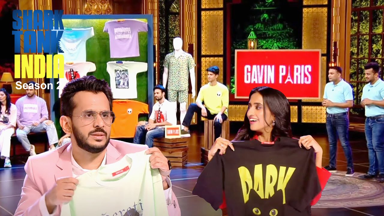 Shark Tank पर ‘Gavin Paris’ का Fashion धमाका! | Shark Tank India S2 | Male Entrepreneurs