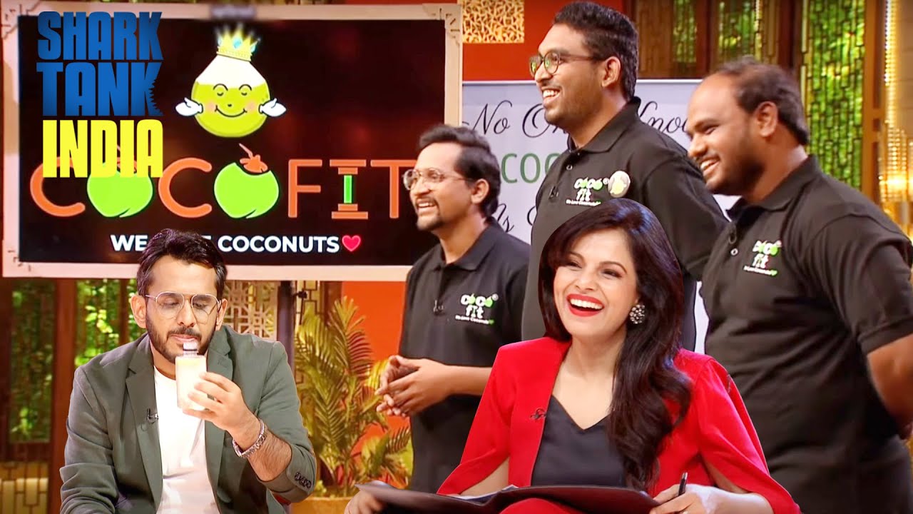 Sharks को ये Refreshing Coconut Drink बहुत पसंद आई! | Shark Tank India S1 | Male Entrepreneurs