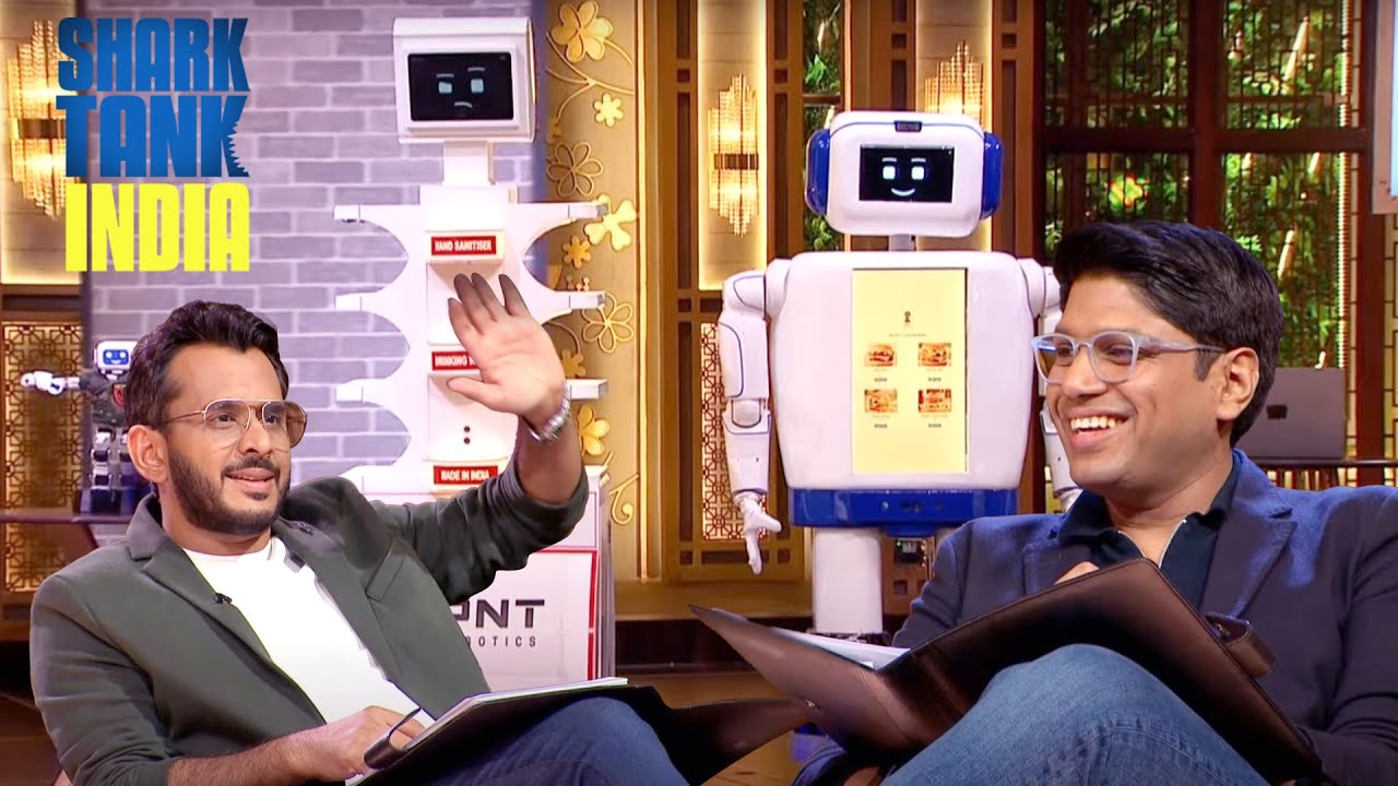 Shark Tank पर Robotics का नया Game-changer Model! | Shark Tank India S1 | Male Entrepreneurs