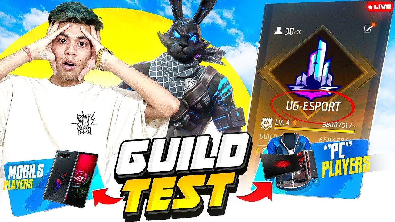 🔴[Live] Night Stream😎India’s Best UG Guild Test Is Back👽#iQOONeo10 #ClutchWithNeo Free Fire Live !!