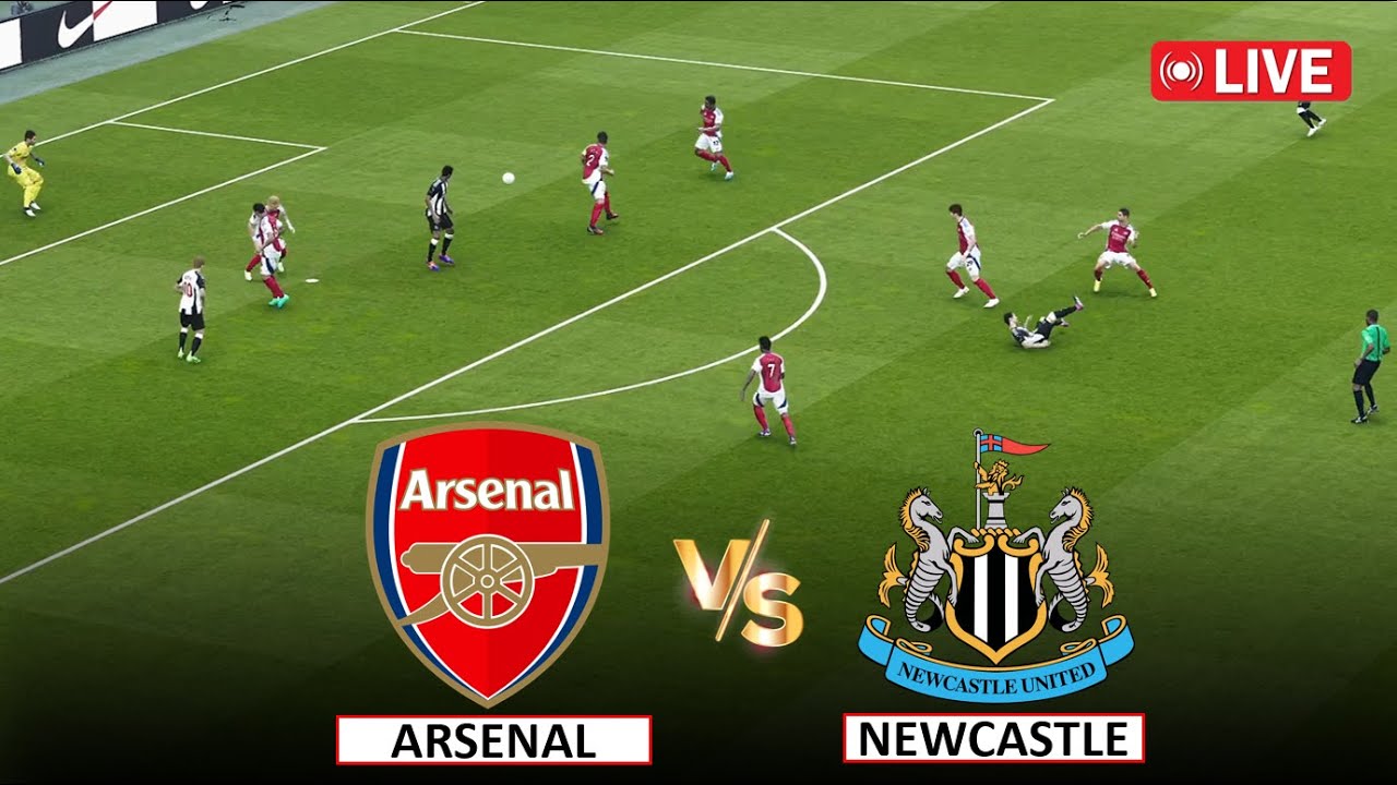 🔴Live : Arsenal Vs Newcastle I EPL 2025 Season Full Football Match Live I EFootball Pes 21 Gameplay