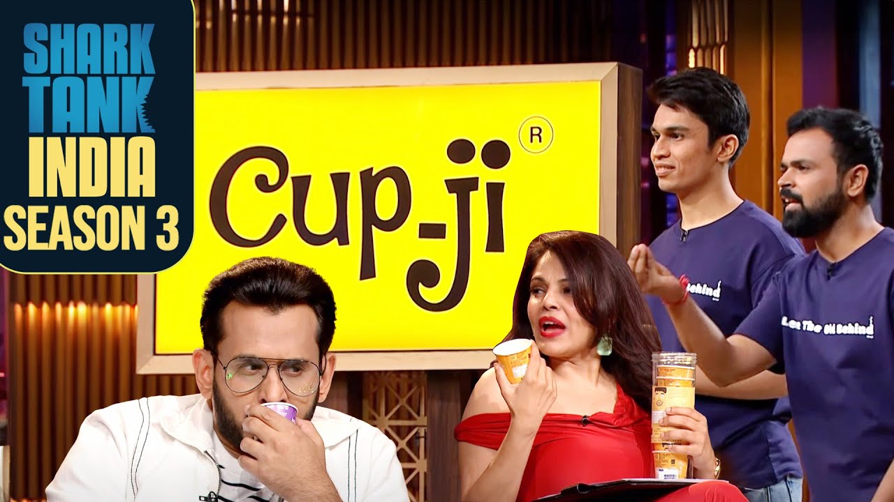 Cup Ji की Creativity ने खोल दिया Sharks का दिमाग! | Male Entrepreneurs