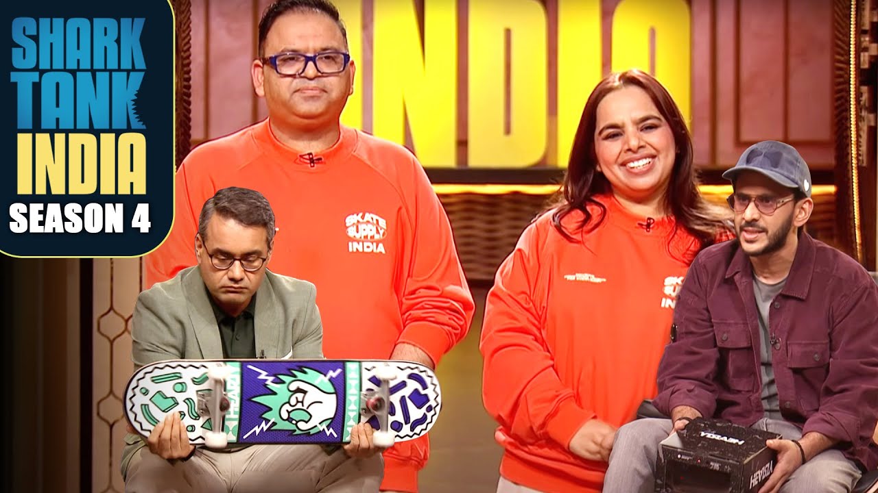 Funky Skates ने किया Sharks का ध्यान Capture! | Shark Tank India S4 | Combined Entrepreneurs