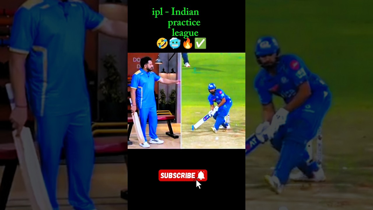 Rohit Sharma In Practice Match 😂😂🎉#cricket #rohitsharma #interview #funny #ipl #ipl2025 #shorts