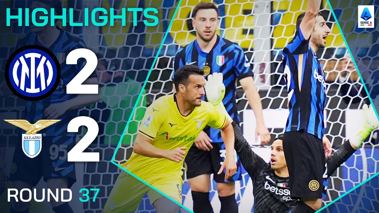 INTER-LAZIO 2-2 | HIGHLIGHTS | Late Drama At San Siro! | Serie A 2024/25