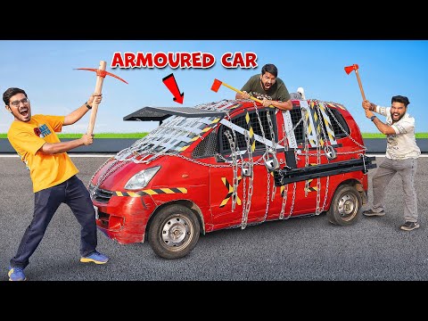 Break The Armoured Car Challenge u0026 Win ₹100000 | इस बख्तरबंद गाड़ी को तोड़ो और जीतो एक लाख