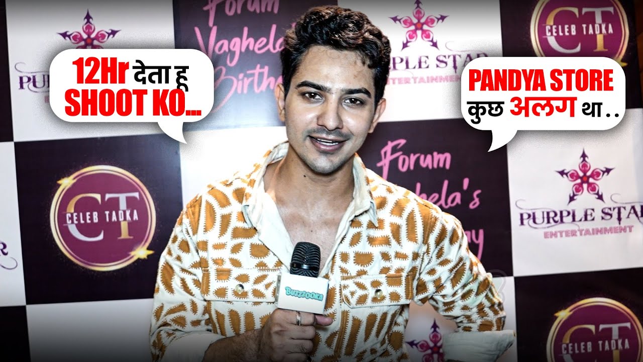 Pandya Store Fame Actor Rohit Chandel Talk About UpComing Projects u0026 More
