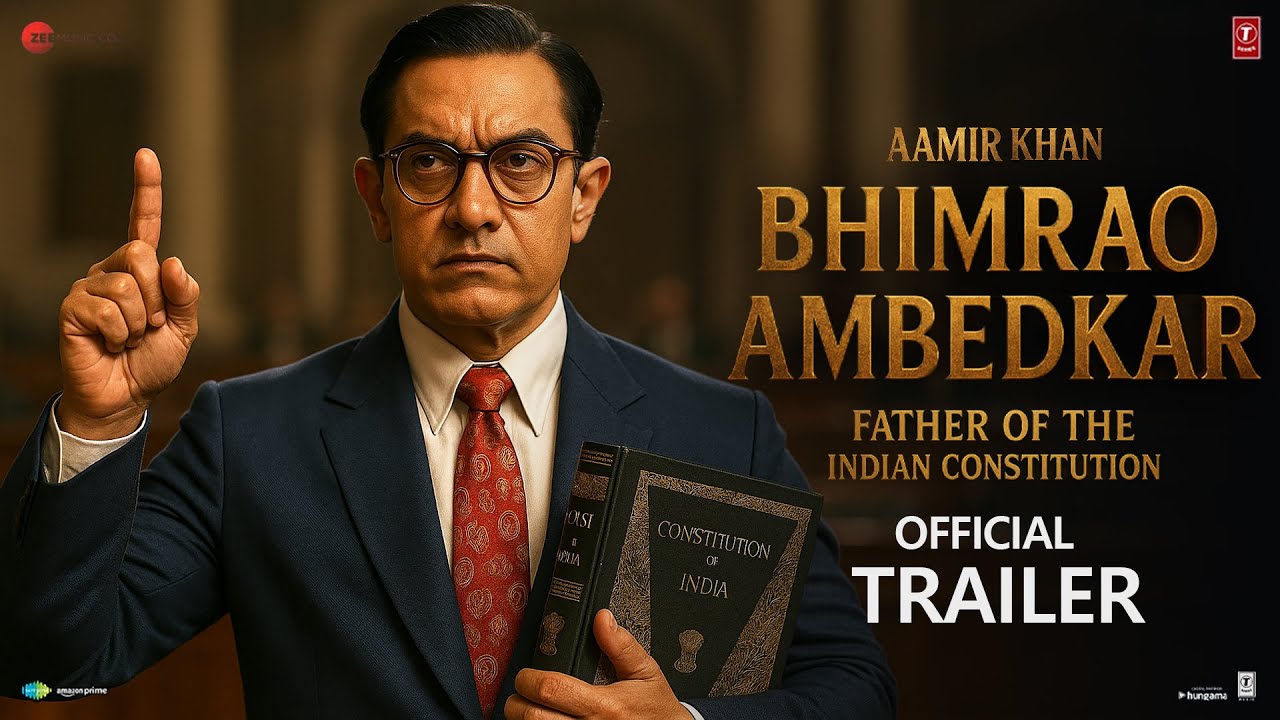 BHIMRAO AMBEDKAR – Official Trailer | Aamir Khan | Bhimrao Ramji Ambedkar | Latest Movies 2025