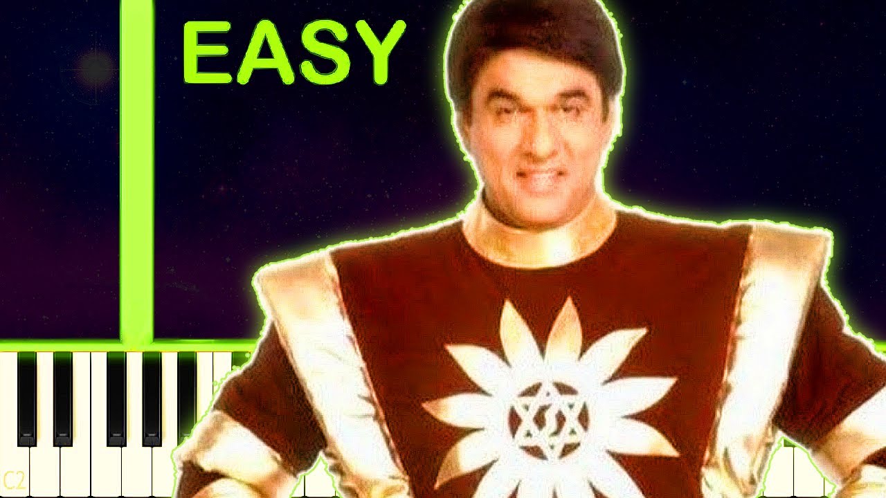 SHAKTIMAAN THEME – EASY Piano Tutorial