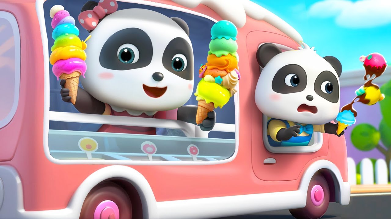 🔴LIVE | Rainbow Ice Cream Truck | Colors Song | Sing Along | Nursery Rhymes u0026 Kids Song | BabyBus