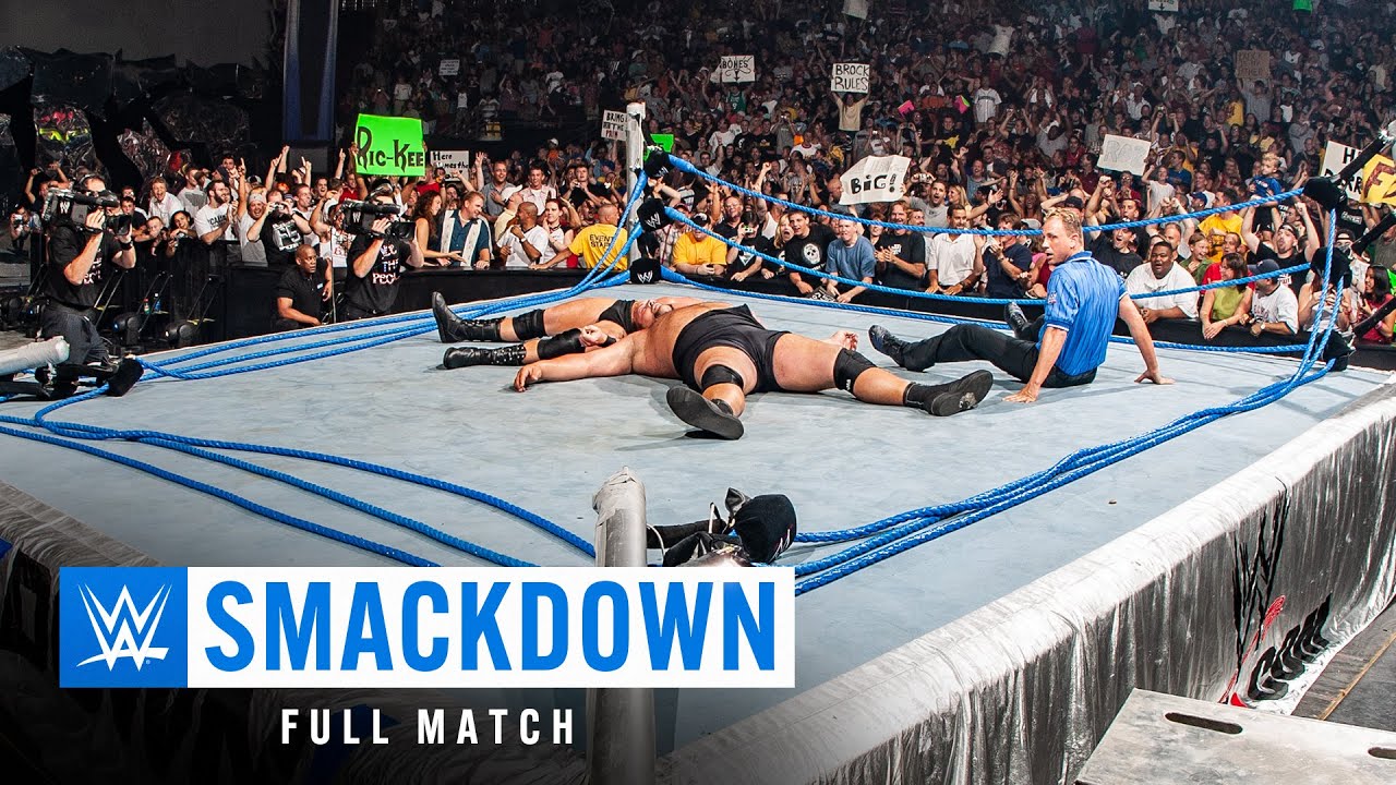 FULL MATCH: Brock Lesnar Vs. Big Show | WWE Title Match: SmackDown, June 12, 2003