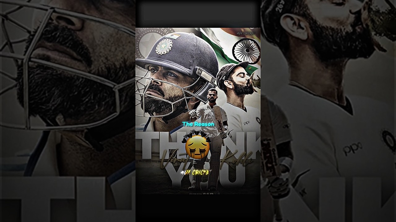The Reason 🥺 #shorts #viratretirement #viratkohli #shortsfeed #trendingshorts #viralshorts #virat