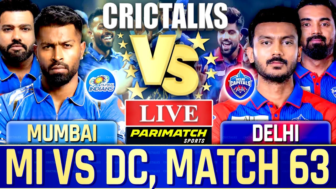 Live: Mumbai Vs Delhi, IPL 2025, Live Cricket Match Today Scores, Commentary, MI V DC