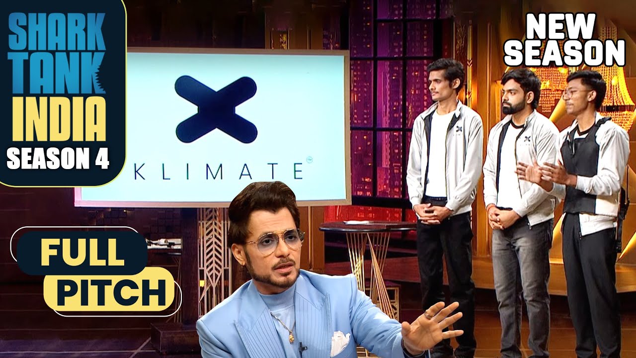Heat Exposure का The End! ‘Klimate’ Brand का Next-Gen Solution! | Shark Tank India S4 | Full Pitch