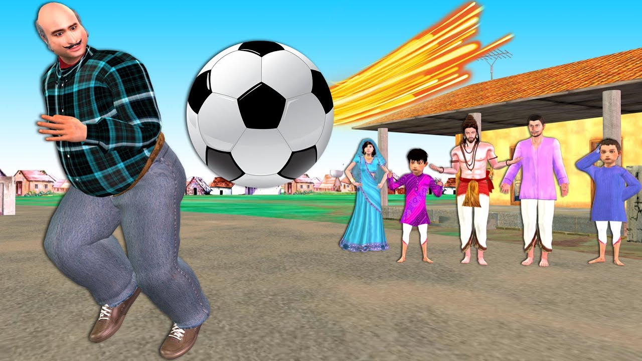 Magic Football Football Soccer Hindi Funny Comedy Village Stories
