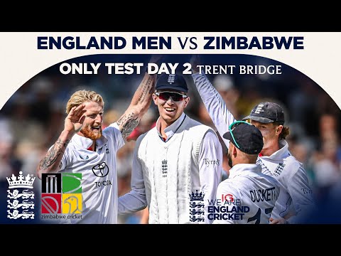 Stokes Shines After Record Bennett Ton! | Highlights – England V Zimbabwe Day 2 | Rothesay Test 2025