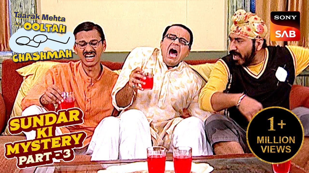 एक दूसरे के नीचे दबा Bhide-Sodhi-Popatlal का हाथ |Taarak Mehta Ka Ooltah Chashmah |Sundar Ki Mystery