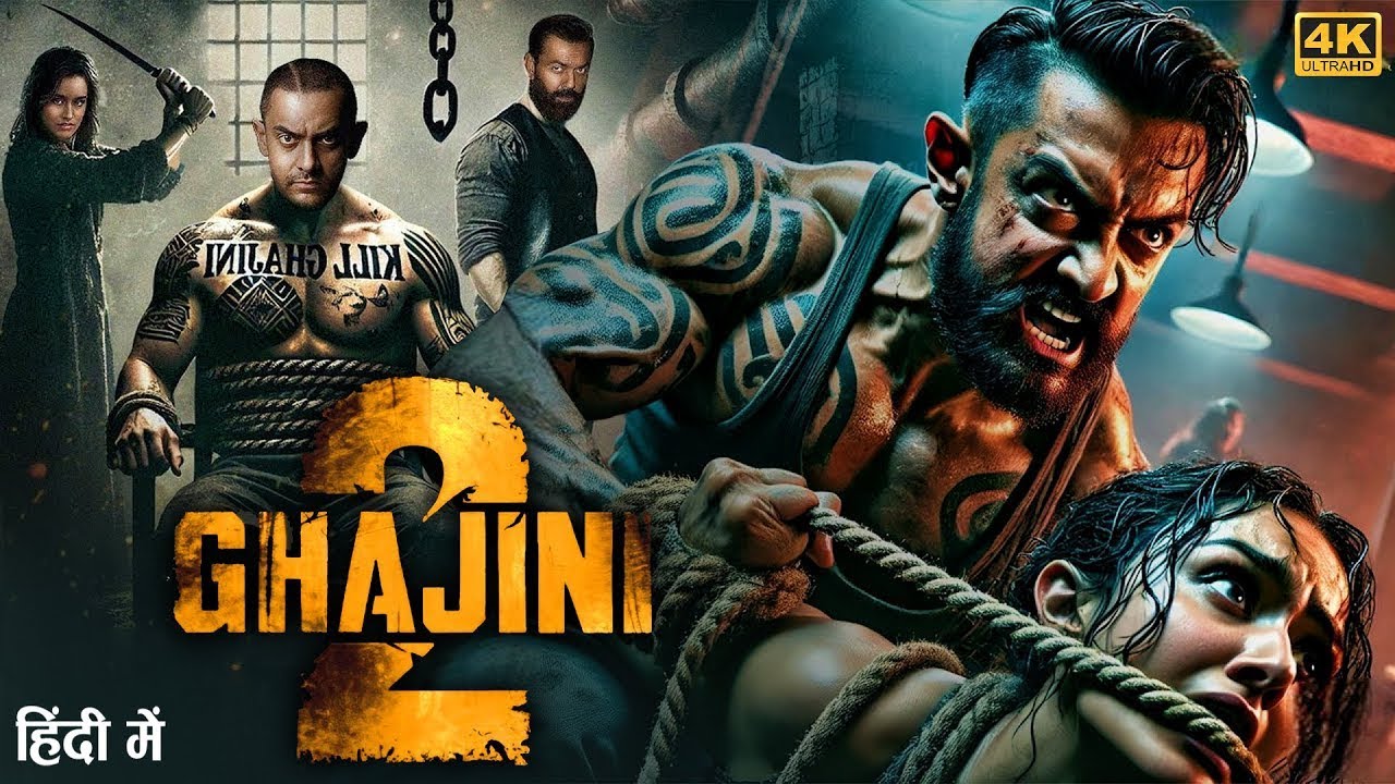 GHAJINI 2 : Returns | Aamir Khan | Suriya | Shraddha Kapoor | Bobby Deol | Latest Full Movie 2025