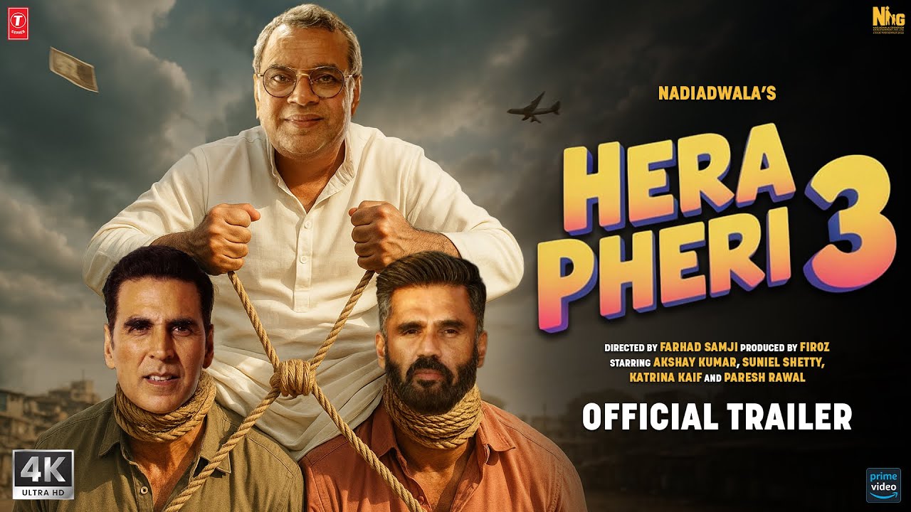 HERA PHERI 3 – Trailer | Paresh Rawal | Sunil Shetty | Akshay Kumar | New Latest Movie Trailer 2025