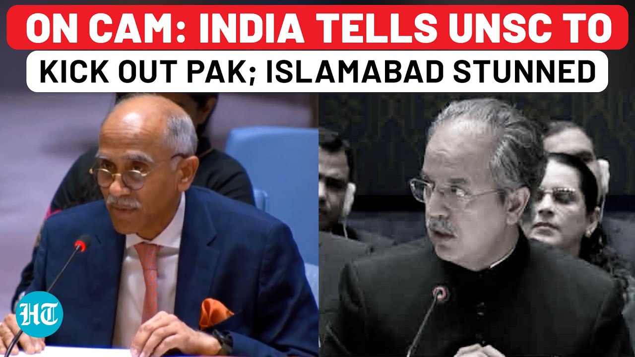 कैमरे पर: भारत ने UNSC में पाकिस्तान को चौंकाया, कहा इस्लामाबाद को बैठक से बाहर निकालो | ऑप सिंदू…