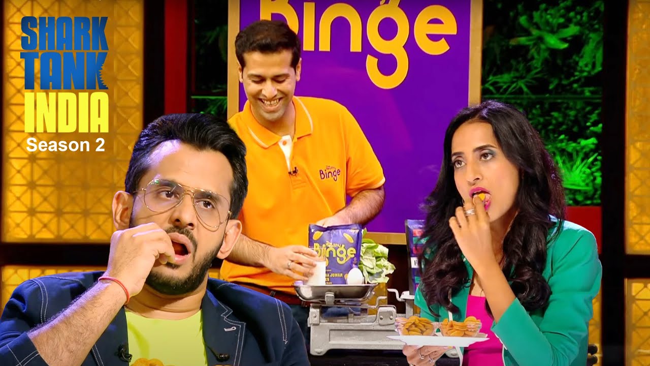 Binge Eating करने वालों को मिला एक नया Healthy Option | Shark Tank India S2 | Male Entrepreneurs