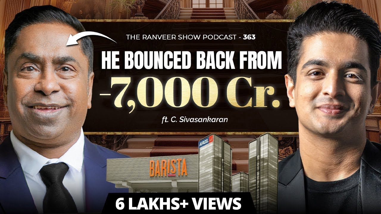 7000 Crore Loss To Bouncing Back | Stories Of Ratan Tata u0026 More, UNBEATABLE Mindset – C Sivasankaran