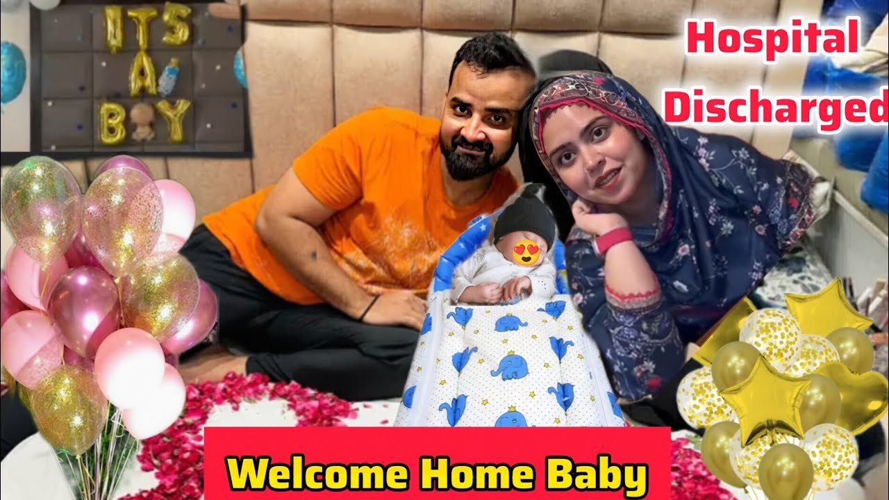 Saba Ibrahim Hospital Se Discharge Hokr Ghar Pohche🤗 Family Me Baby Ka Grand Welcome🥳 Saba Ka Jahan