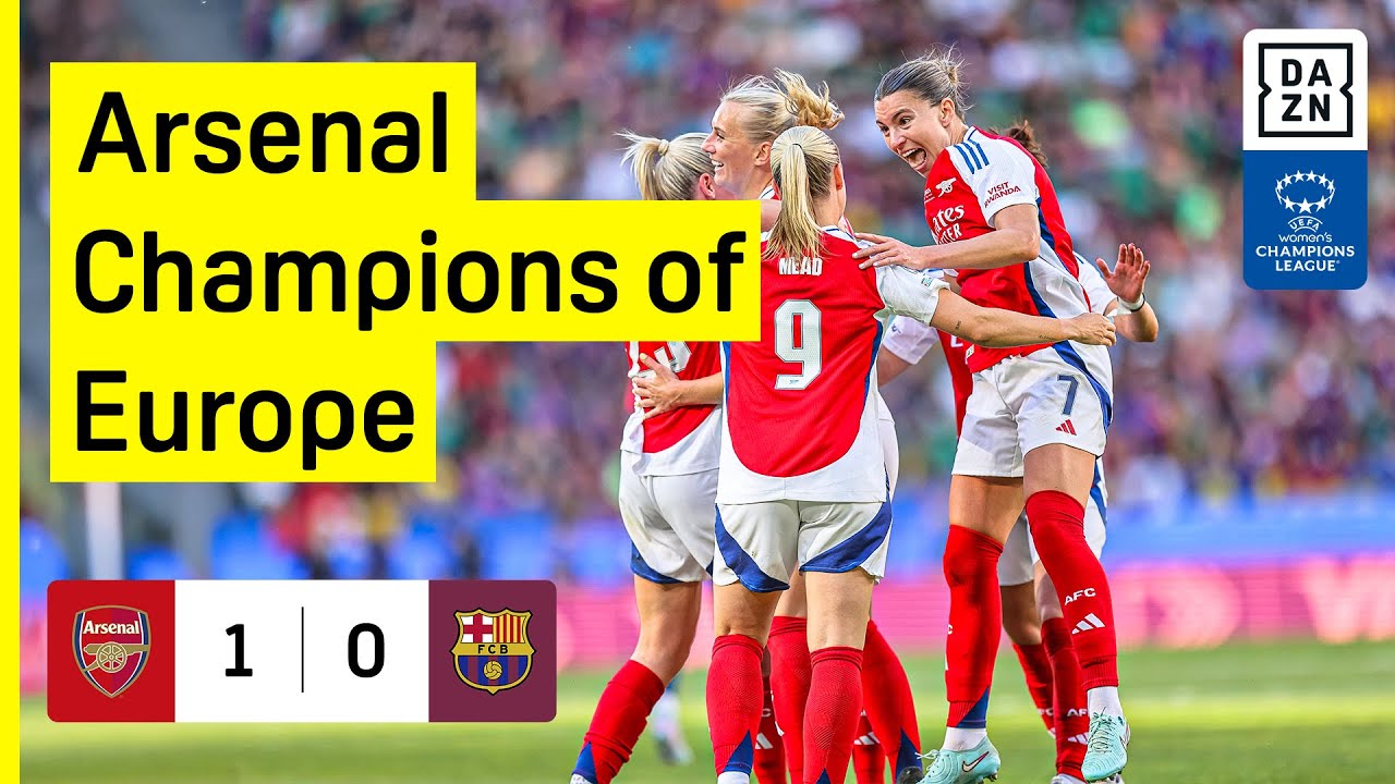 HIGHLIGHTS | Arsenal FC Vs. Barcelona FC – UEFA Women’s Champions League 24-25