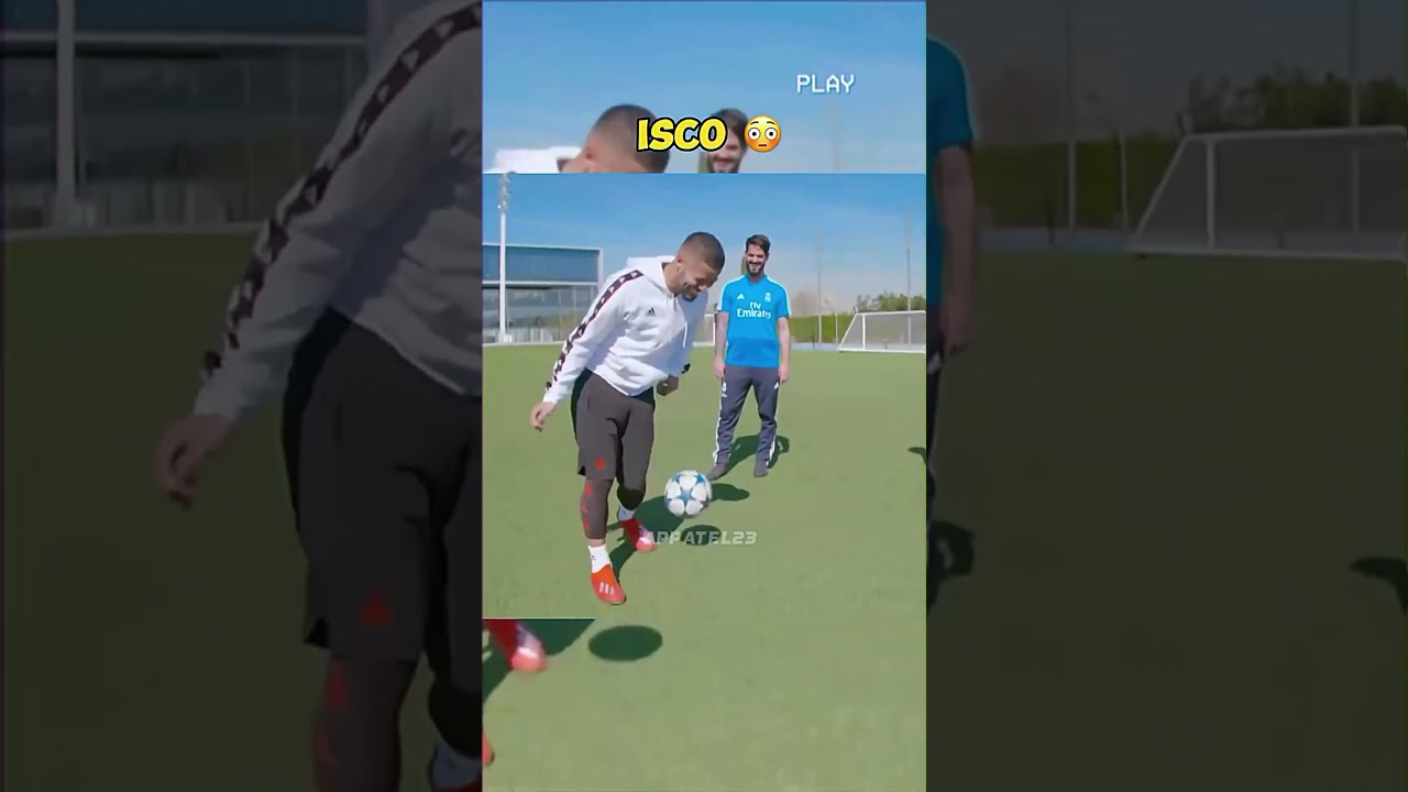 I SHOWED ISCO A FOOTBALL TRICK u0026 HE DID IT WITH EASE! 😳🔥