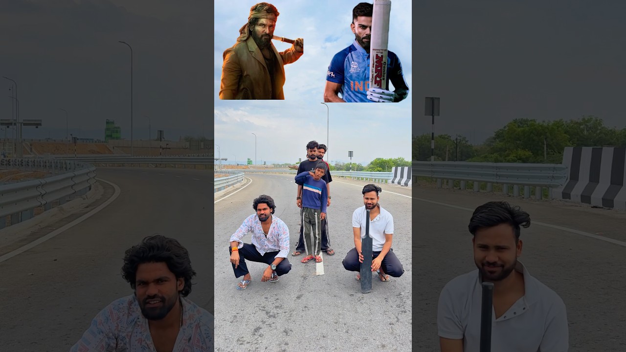 Pushpa Raj Vs Virat Kohli Competition@6CHALLANGERBOYS #pushpa #viratkohli #competition #shorts