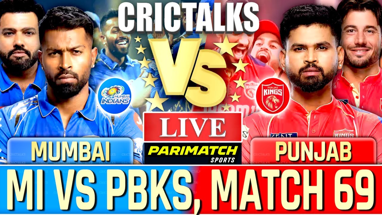 IPL Live: Mumbai Vs Punjab, 69th Match, Live Scores u0026 Commentary MI V PBKS Cricket Match Today