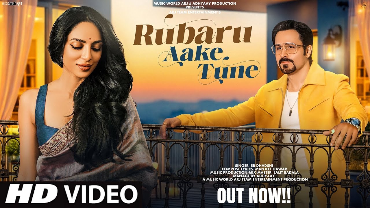 New Song 2025 | New Hindi Song | Rubaru Aake Tune | Emraan Hashmi | Romantic Song | Hindi Video Song
