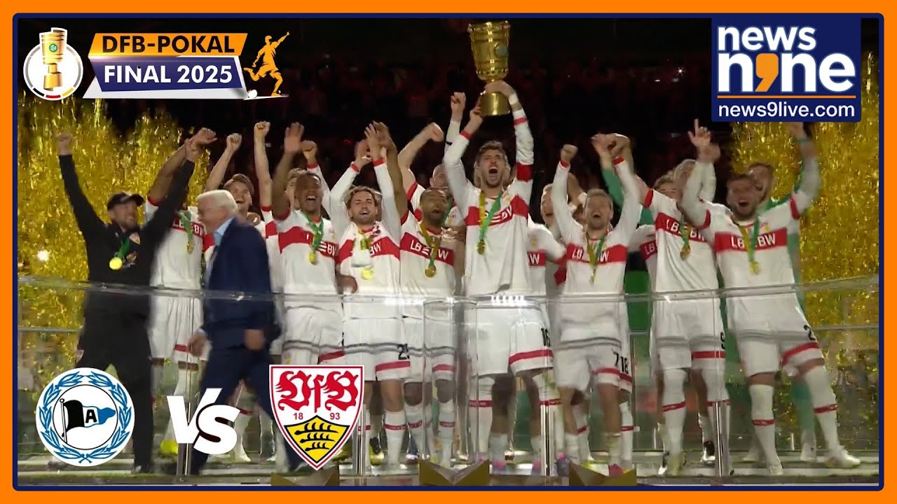 DFB-Pokal Final 2025 Highlights | VfB Stuttgart 4-2 Arminia Bielefeld | All Goals u0026 Key Moments