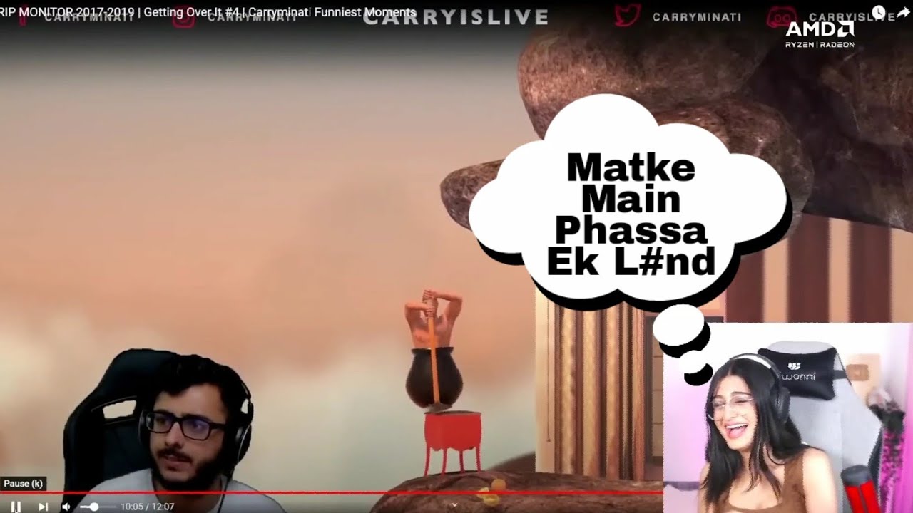 Payal Reaction On Carry Minati R.I.P Monitor | Payal Reaction On Carry Minati Funny Video