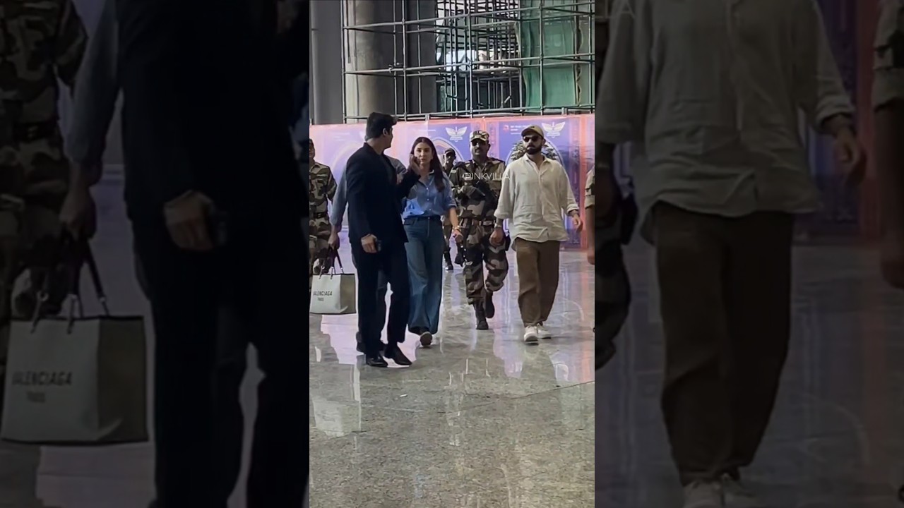 Anushka Sharma u0026 Virat Kohli SNAPPED After RCB’s Victory Last Night👑 | #shorts #couple #cricket #ipl