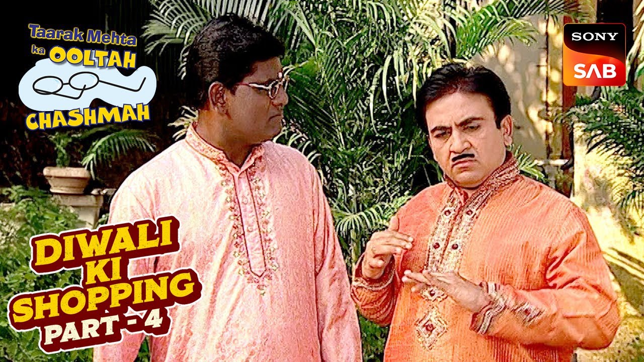 Jetha ने Guess किया Iyer के कुर्ते का Price | Taarak Mehta Ka Ooltah Chashmah | Diwali Ki Shopping