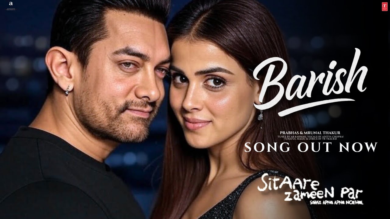 Sitaare Zameen Par -New Song(Barish) | Official Song | Aamir Khan Songs | Genelia | Hindi Song