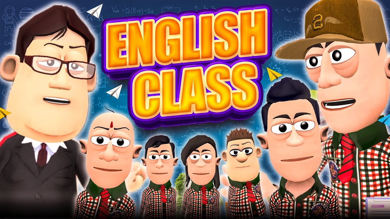 अंग्रेजी की क्लास 😎 | English Class Comedy | @KomedyKeKing | Type Of Students In English Class