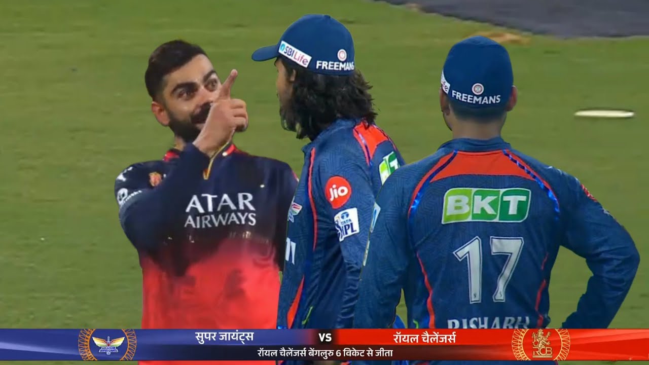 Virat Kohli Gave Warning To Digvesh Rathi In Front Of Rishabh Pant After RCB Vs LSG Match End