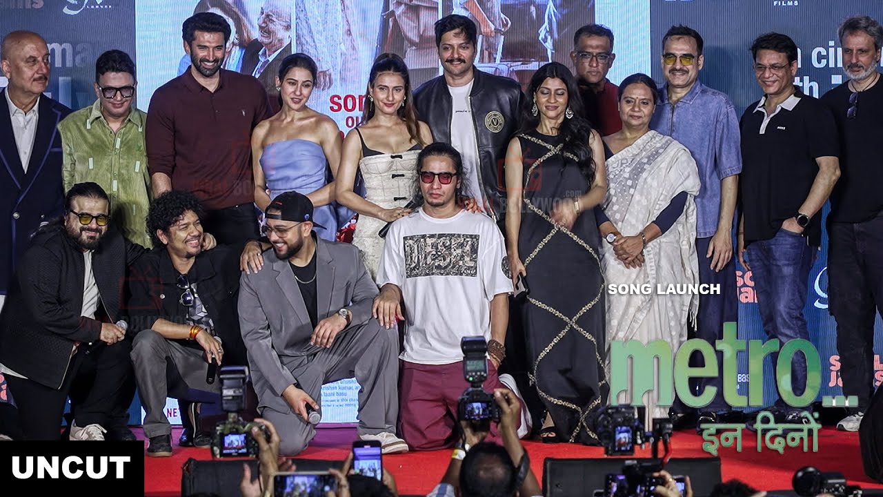 UNCUT – Metro…In Dino: Zamaana Lage | Song Launch | Sara Ali Khan, Aditya Roy Kapur, Pankaj Trip..