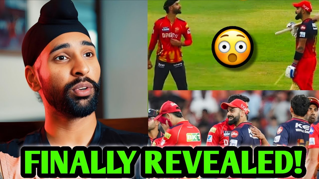 FINALLY REVEALED! Virat Kohli Vs Harpreet Brar CONTROVERSY? 😳| PBKS Vs RCB IPL 2025 Cricket News