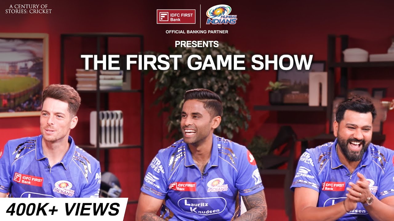 The FIRST Game Show Ft. Mumbai Indians | A Century Of Stories: Cricket