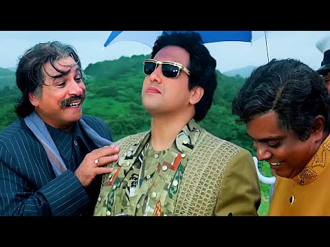 जब Govinda बना अमीरज़ादा और Kader Khan को कहा भूखा नंगा! 🤣 Coolie No. 1 मज़ेदार कॉमेडी सीन