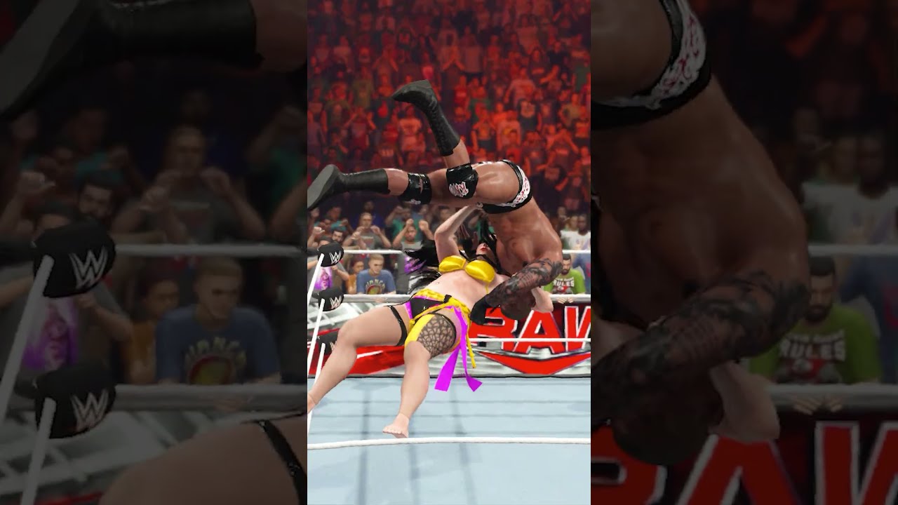 Randy Orton Vs Indian Female Wrestler WWE Raw Highlights